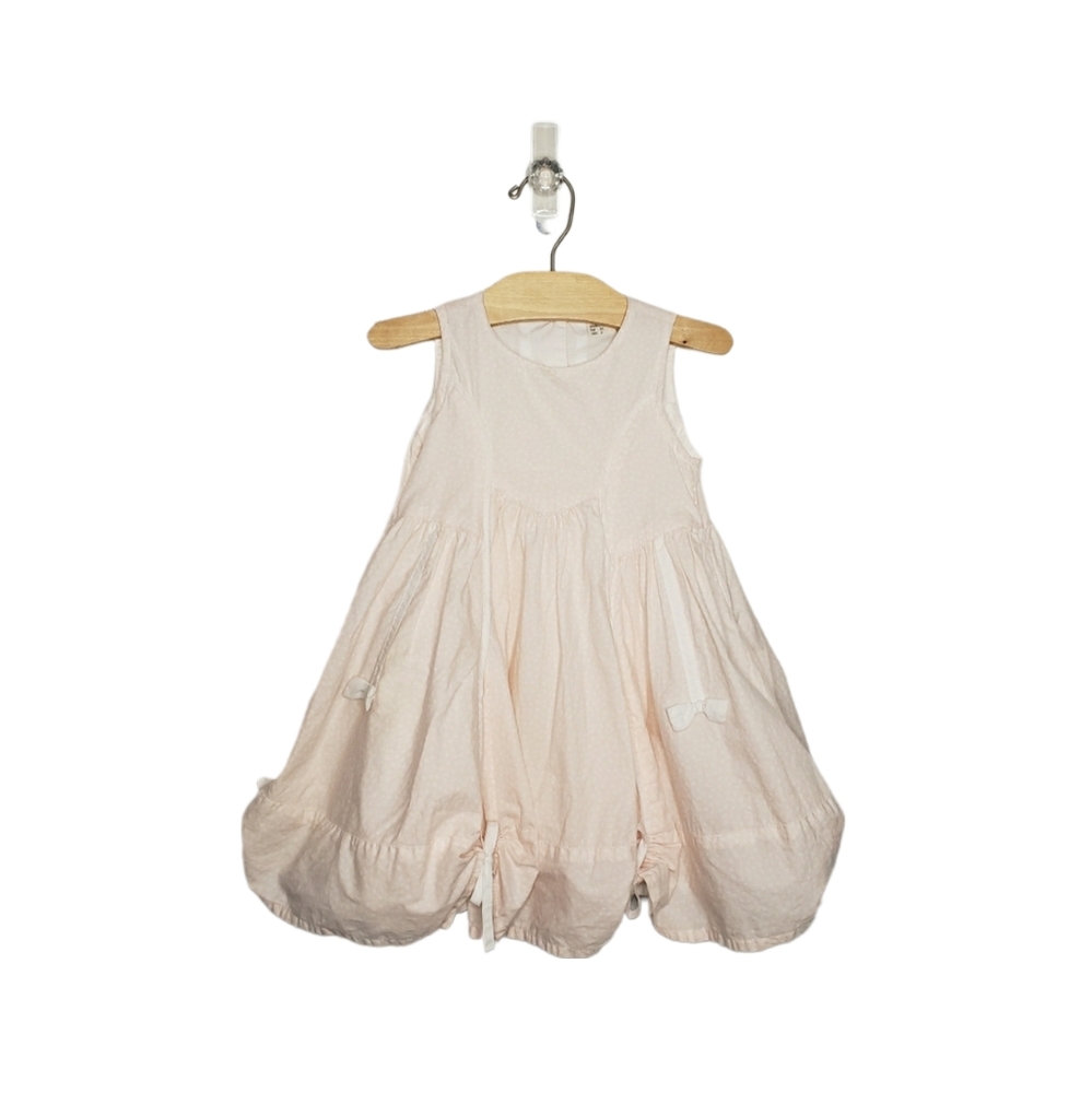 Jottum 2T Dutch Netherlands Pale Pink Bow Detailed Princess Dress